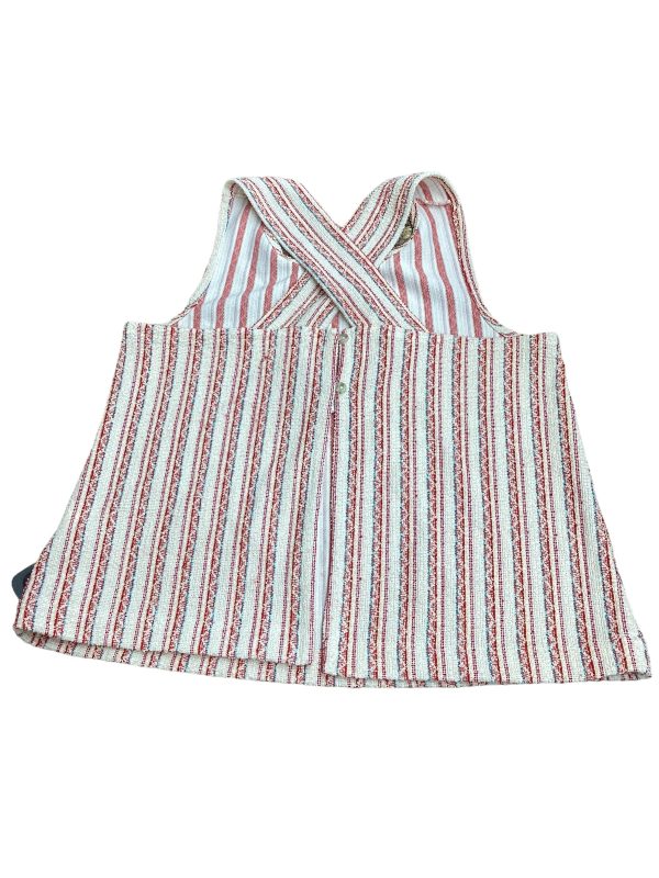 Top Sleeveless By Madewell In Striped Pattern, Size: M Discount