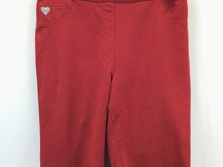 Pants Other By Clothes Mentor In Red, Size: 1x For Sale