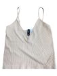 Top Sleeveless By Clothes Mentor In Tan, Size: M For Cheap