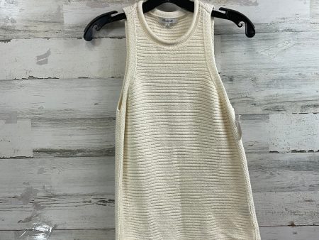 Top Sleeveless By Madewell In Cream, Size: Xs For Discount