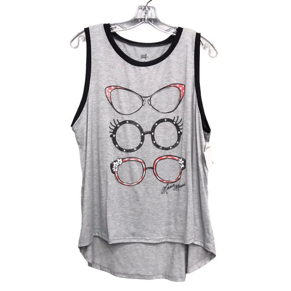 Top Sleeveless By Disney Store In Grey, Size:2X Discount