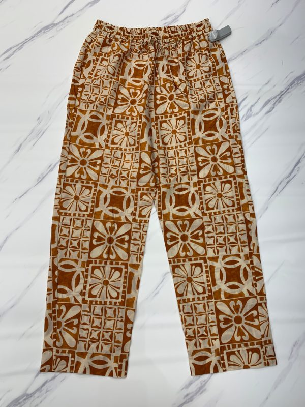 Pants Joggers By Zara In Orange, Size: M For Cheap