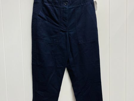 PANTS CARGO & UTILITY TALBOTS in NAVY, Size: 2PETITE Online now