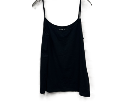 Top Sleeveless By Loft In Black, Size: Xl Online now