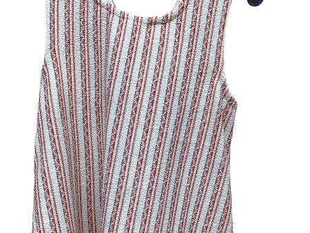 Top Sleeveless By Madewell In Striped Pattern, Size: M Discount