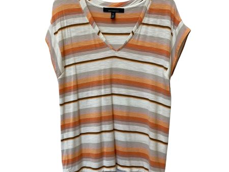 Top Sleeveless By White House Black Market In Striped Pattern, Size: M Sale