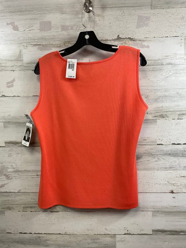 Top Sleeveless By Misook In Orange, Size: M Discount