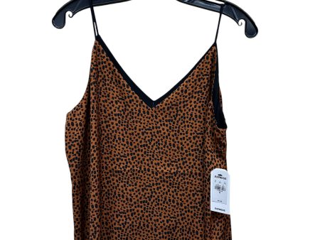 Top Sleeveless By Express In Animal Print, Size: M Supply