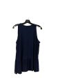 TOP SLEEVELESS W5 in NAVY, Size: M Sale