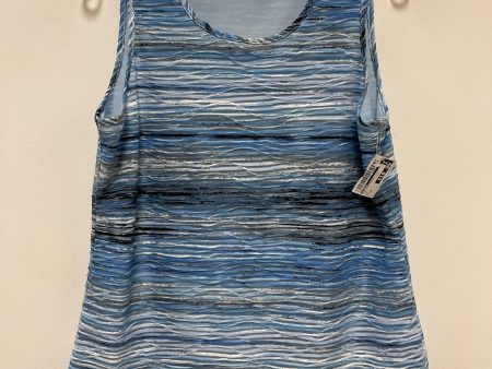 Top Sleeveless By Kasper In Blue, Size: M Online