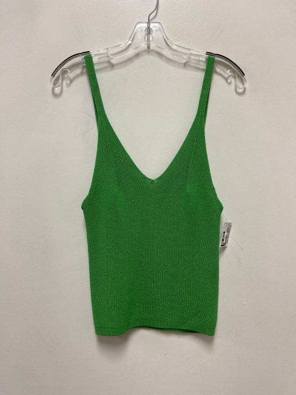 Top Sleeveless By Maeve In Green, Size: M Online Hot Sale