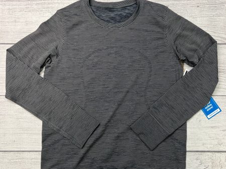 Athletic Top Long Sleeve Crewneck By Lululemon In Grey, Size: S Sale