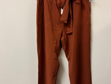 Pants Cropped By Grace Karin In Orange, Size: 18 Online Hot Sale