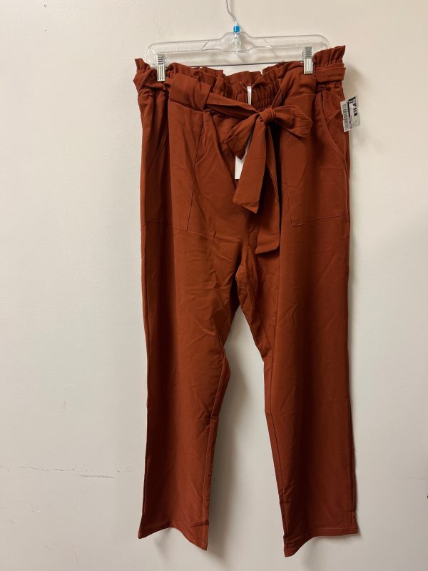 Pants Cropped By Grace Karin In Orange, Size: 18 Online Hot Sale