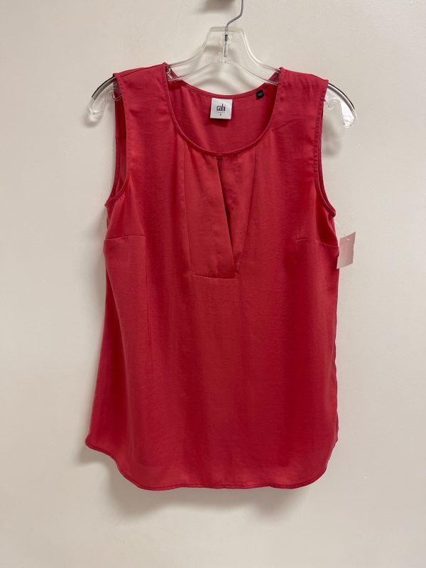 Top Sleeveless By Cabi In Pink, Size: S Sale