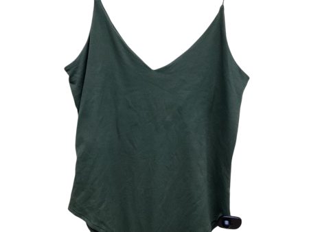 Top Sleeveless By Gaze In Green, Size: M on Sale