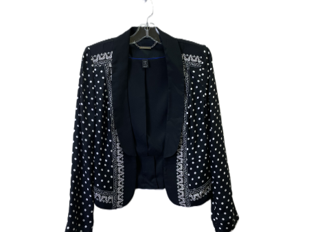 BLAZER WHITE HOUSE BLACK MARKET in BLACK & WHITE, Size: M on Sale