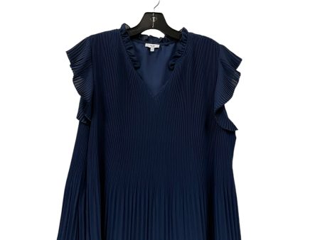 Top Sleeveless By Clothes Mentor In Blue, Size: L Online Sale