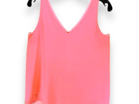 Florin V-Neck Reversible Tank Top Designer By Lilly Pulitzer In Pink, Size: XS Sale