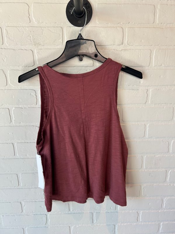 Athletic Tank Top By Athleta In Red, Size: M Cheap