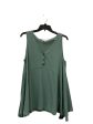 TOP SLEEVELESS MITTOSHOP in GREEN, Size: S Online Hot Sale