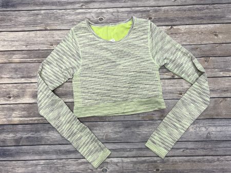 Athletic Top Long Sleeve Crewneck By Lululemon In Yellow, Size: S Supply