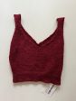 Athletic Tank Top By Clothes Mentor In Burgundy, Size: S Online now