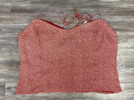 Top Sleeveless By Abercrombie And Fitch In Orange, Size: Xl on Sale