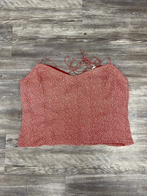 Top Sleeveless By Abercrombie And Fitch In Orange, Size: Xl on Sale