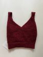 Athletic Tank Top By Clothes Mentor In Burgundy, Size: S Online now