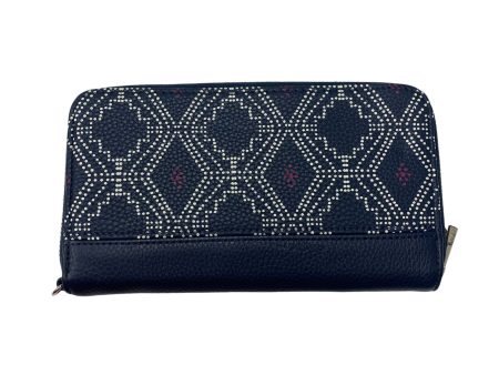 Wallet By Jewell In Navy, Size:Large Sale