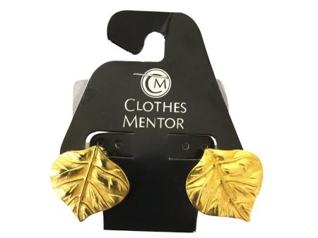 EARRINGS CLIP    CLOTHES MENTOR in GOLD For Cheap