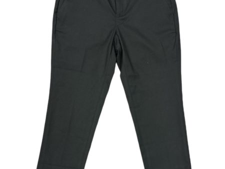 Pants Cropped By Banana Republic In Black, Size: 4p Online