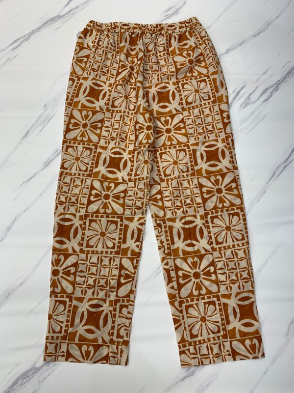 Pants Joggers By Zara In Orange, Size: M For Cheap