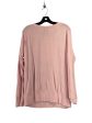 Athletic Top Long Sleeve Collar By Nike In Pink, Size: L Online Sale