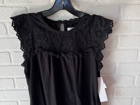 Top Sleeveless By Lc Lauren Conrad In Black, Size: M Supply