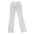 Pants Designer By White House Black Market In Cream, Size: 4l Discount