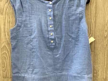 Top Sleeveless By J. Crew In Blue, Size: S Supply