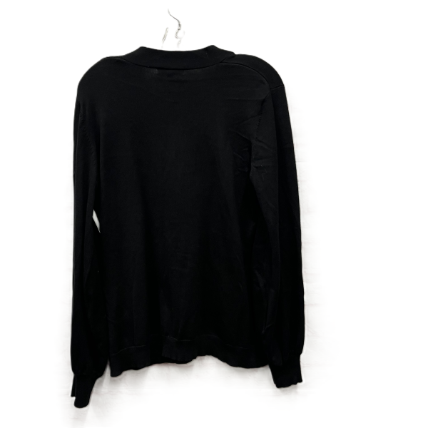 Top Long Sleeve By Adrianna Papell In Black, Size: L For Sale