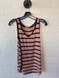 Top Sleeveless Basic By Philosophy In Black & Pink, Size: M Fashion