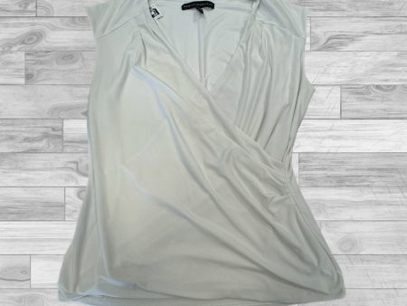 Top Sleeveless By White House Black Market In White, Size: M For Sale