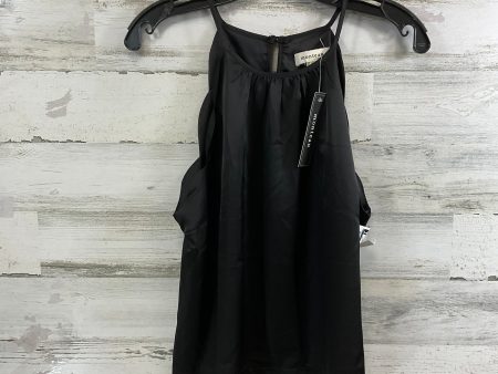 Top Sleeveless By Monteau In Black, Size: L Fashion