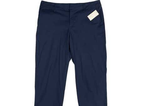 Pants Cropped By A New Day In Navy, Size: 16 Hot on Sale