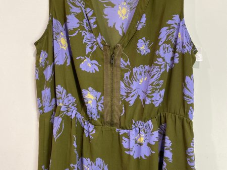 Top Sleeveless By Cabi In Green, Size: M Cheap