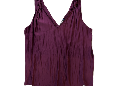 Blouse Sleeveless By Paige In Purple, Size: L Online now