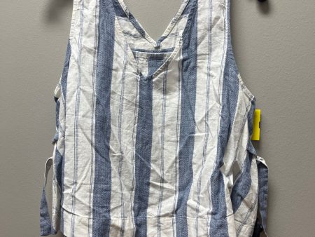 Top Sleeveless By Madewell In Striped Pattern, Size: S Online now