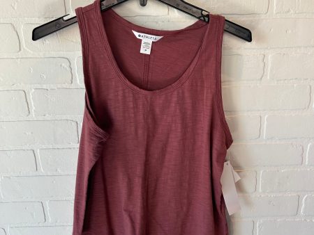 Athletic Tank Top By Athleta In Red, Size: M Cheap