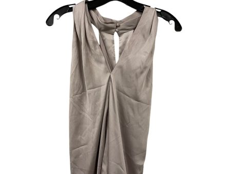 TOP SLEEVELESS ANN TAYLOR in TAN, Size: S Discount