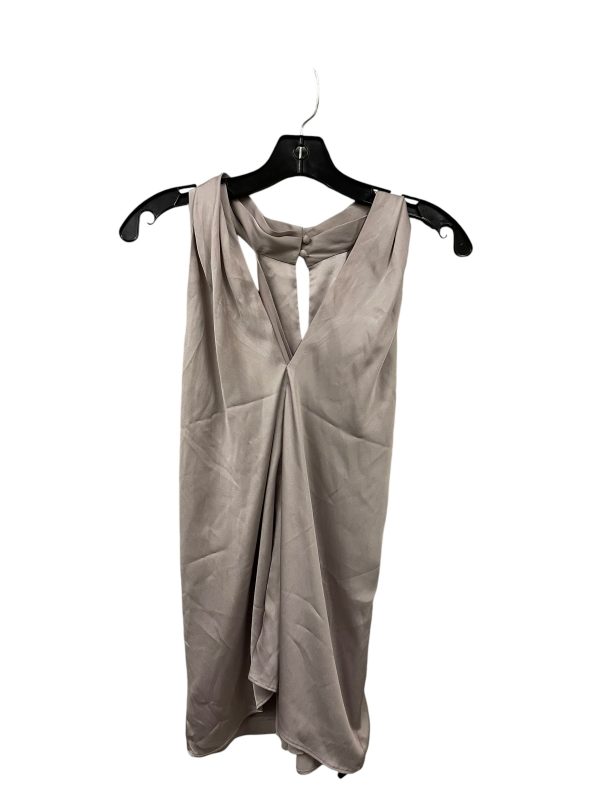 TOP SLEEVELESS ANN TAYLOR in TAN, Size: S Discount