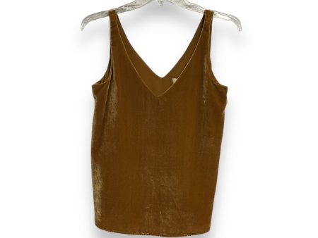 Top Sleeveless By Loft In Yellow, Size: Xxs Cheap